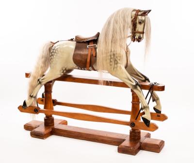 An early 20th Century rocking horse