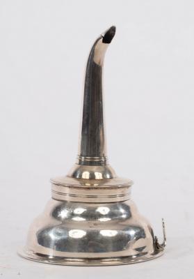 A George III silver wine funnel  2dc2c3
