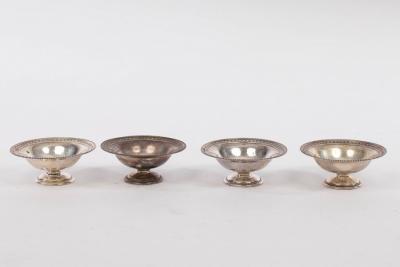 A set of four Edwardian silver 2dc2cd