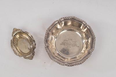 A silver bowl Garrard Co London 2dc2d6