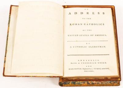 [Carroll, John]. An Address to