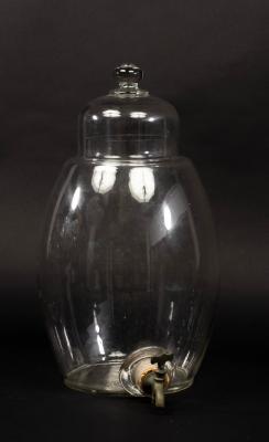 A 19th Century glass drinks dispenser