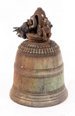 A Chinese bell, 50cm high