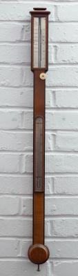 A Georgian style mahogany stick