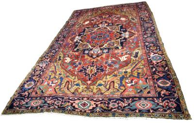 A Heriz carpet, North West Persia,