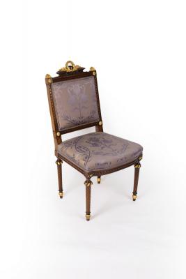 An Empire style chair with wreaths 2dc572