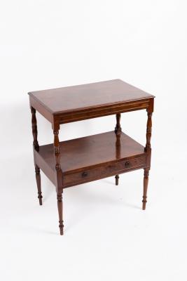 A George IV mahogany two-tier buffet,