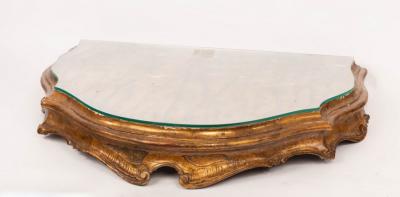 A Venetian table top with faux