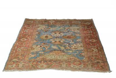 An Ushak Persian rug with field