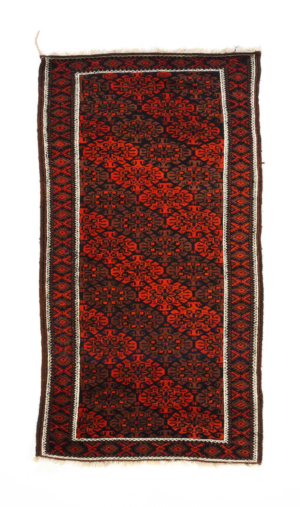 PERSIAN BALUCH RUG Ca 1900 All over 2dabdd