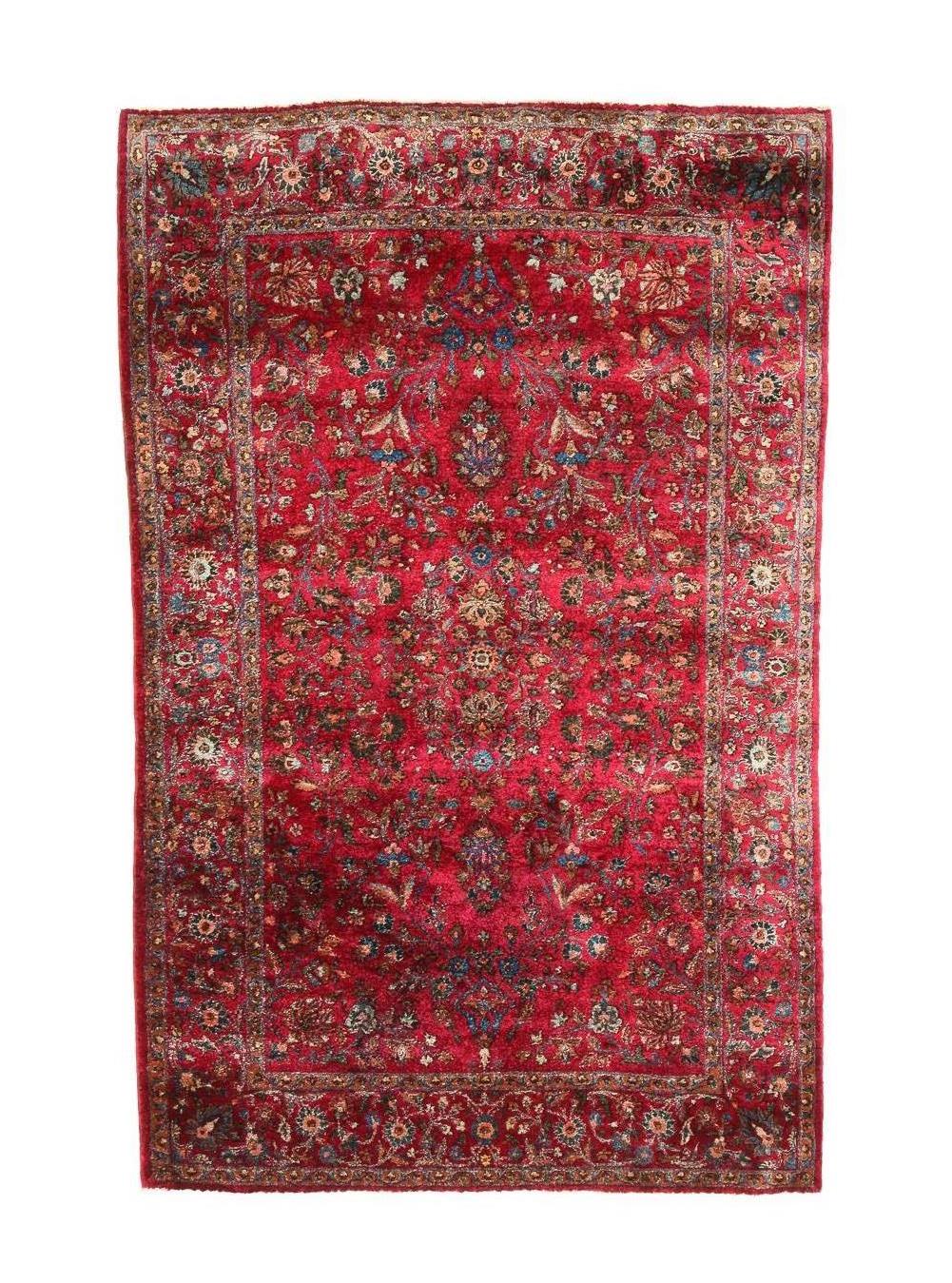 PERSIAN SILK KASHAN RUG First 2dabd8