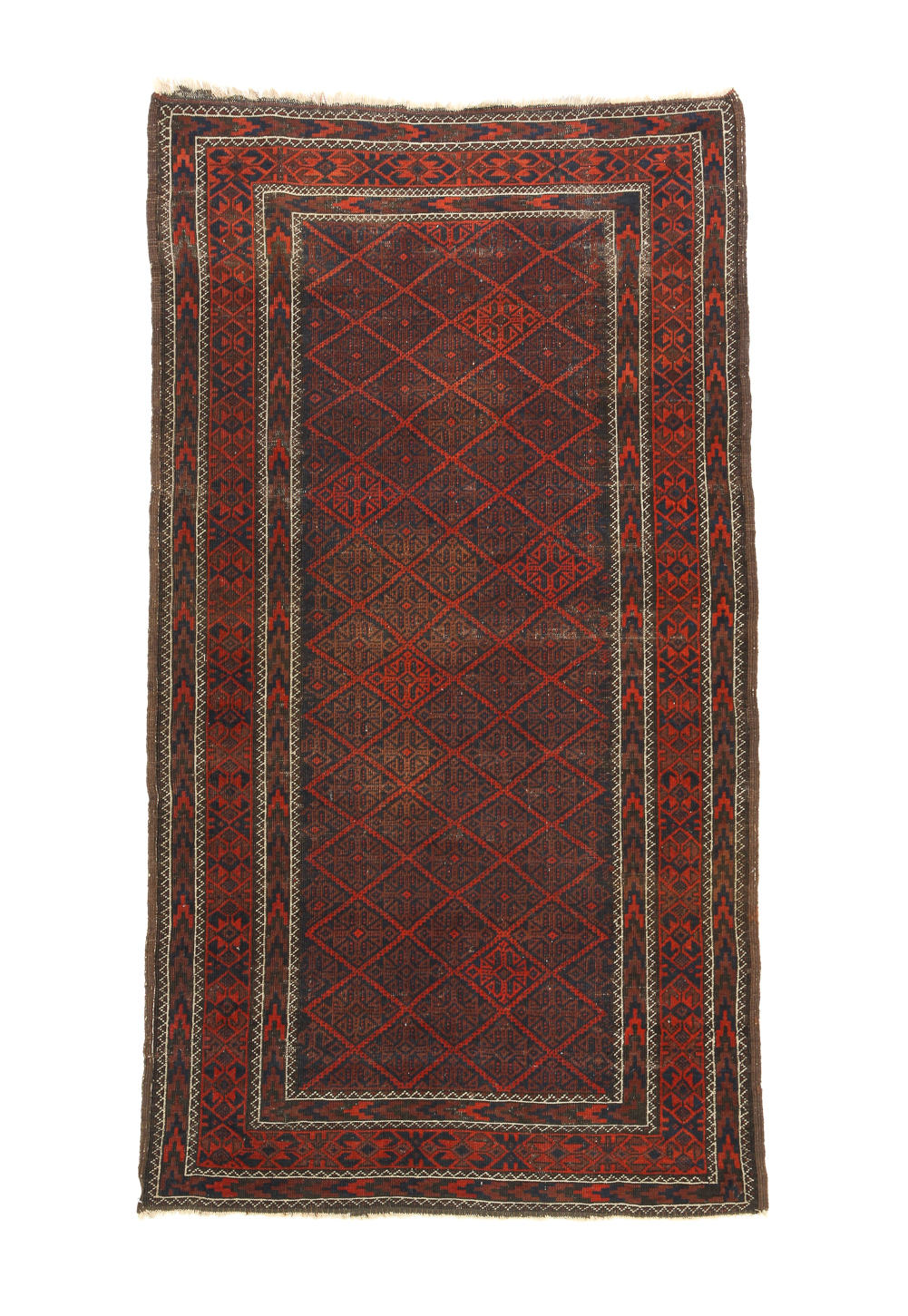 PERSIAN BALUCH RUG Ca 1900 All over 2dabe6