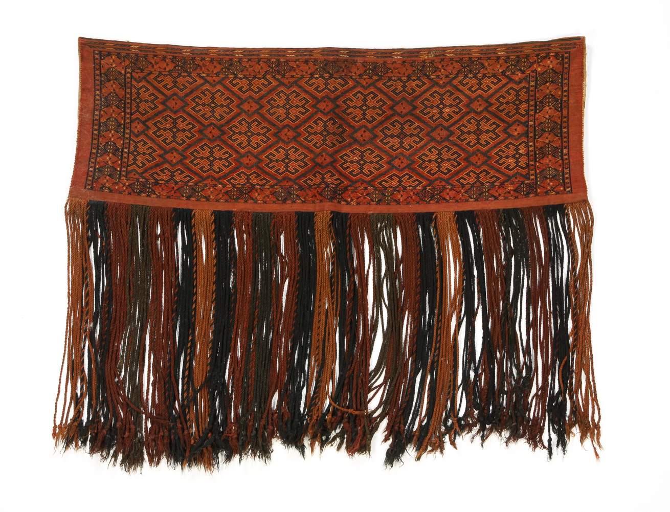 TURKMEN YOMUT FLAT WEAVE TORBA.