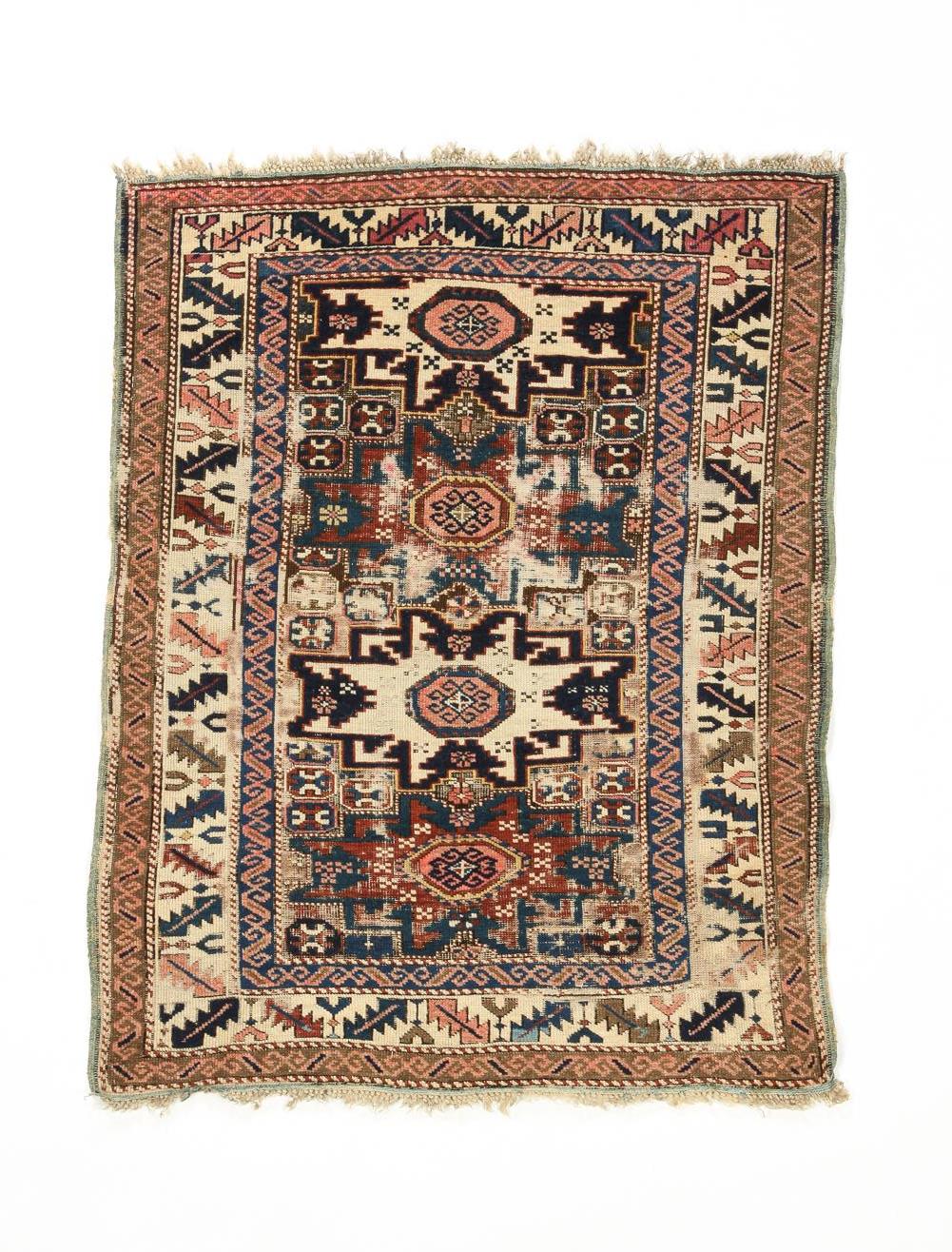 CAUCASIAN DERBENT RUG Mid 19th 2dabfa