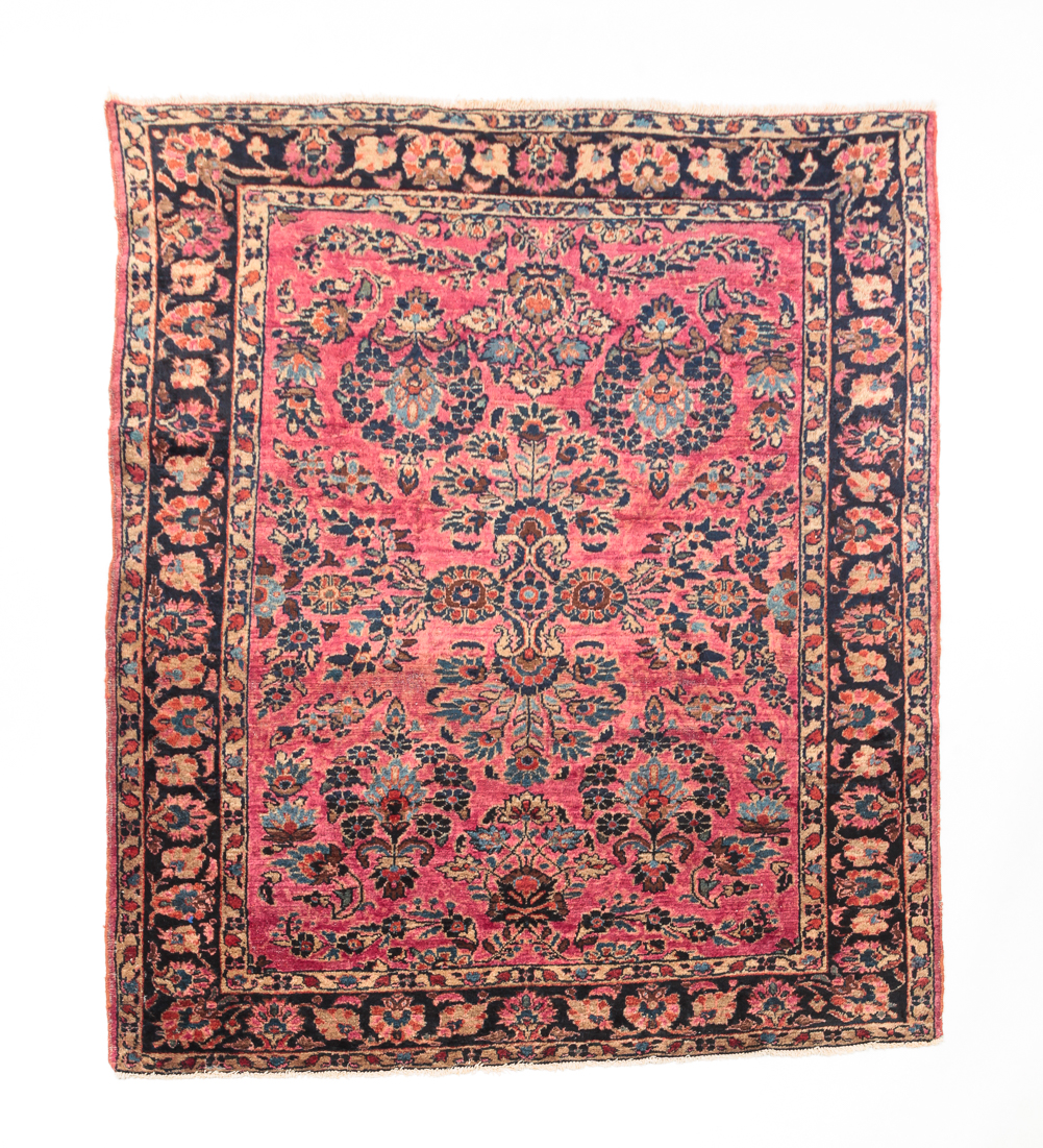 PERSIAN LILIHAN RUG Ca 1920  2dac03