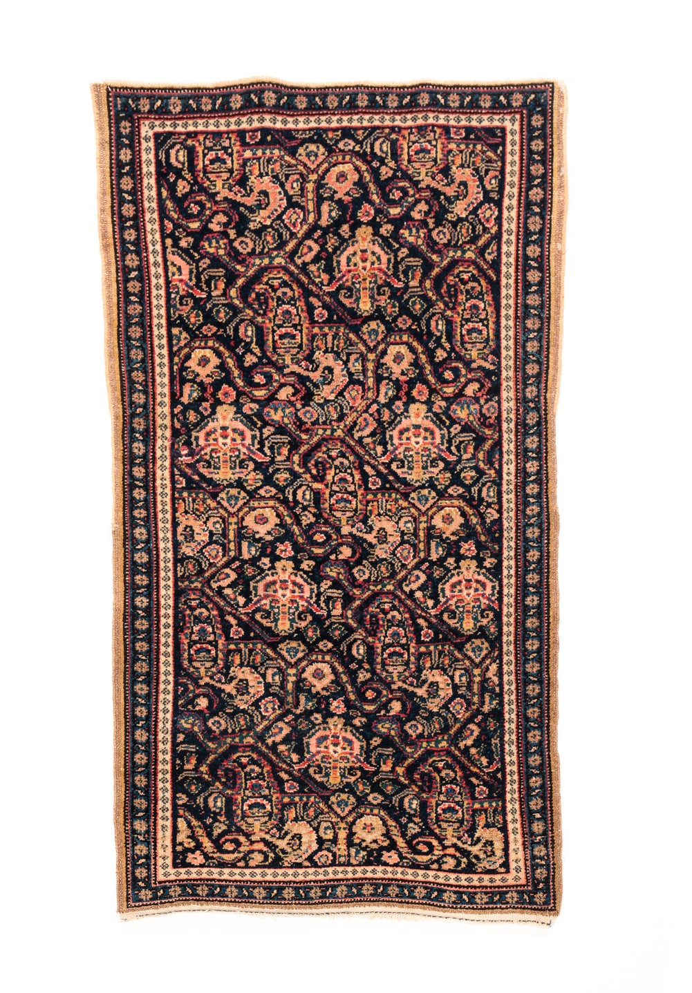 PERSIAN SENNAH MAT. Ca. 1890. Overall