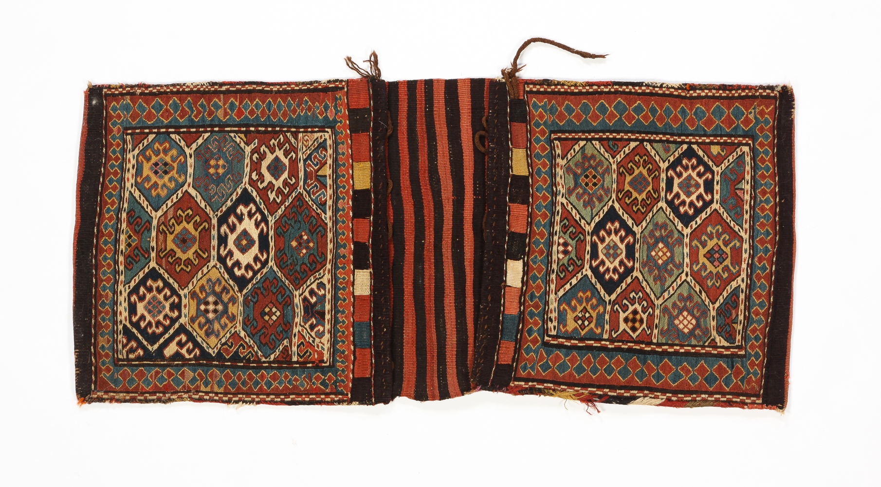 CAUCASIAN KAZAK DOUBLE BAG. Late