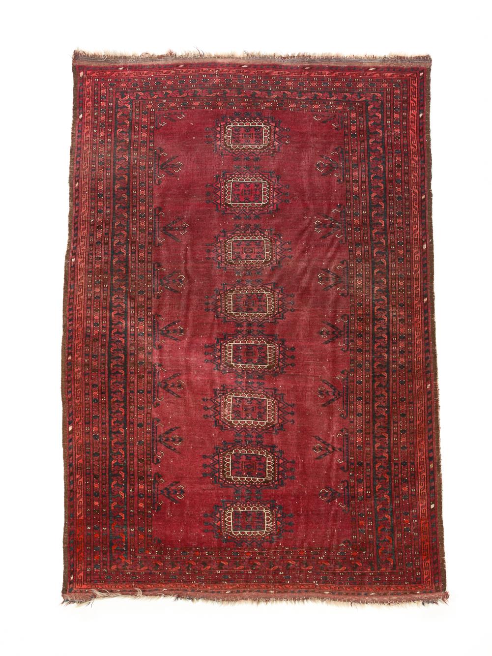 TURKMEN ERSARI RUG. Nineteenth