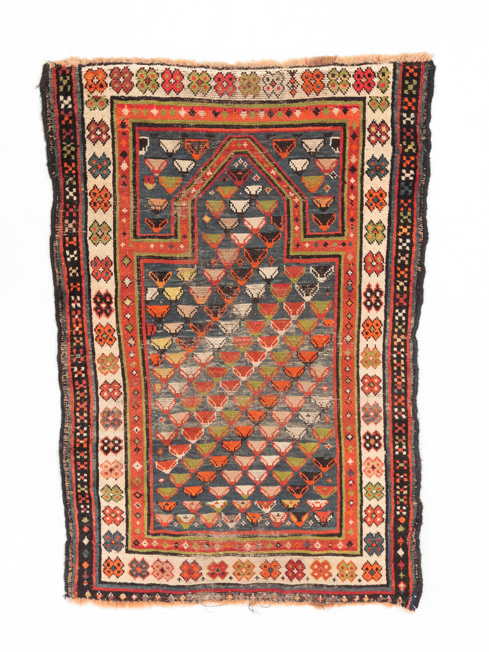 KURDISH PRAYER RUG Early 20th 2dac3a