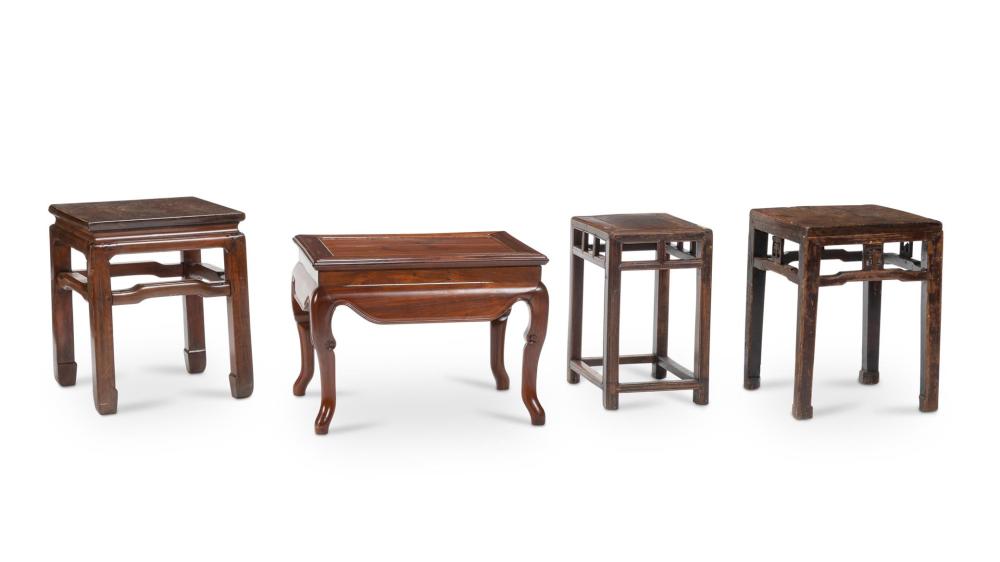 A GROUP OF CHINESE SIDE TABLESA