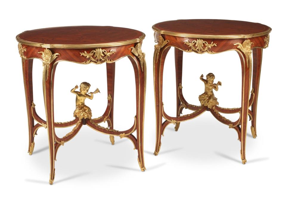 A PAIR OF FRENCH LOUIS XV-STYLE