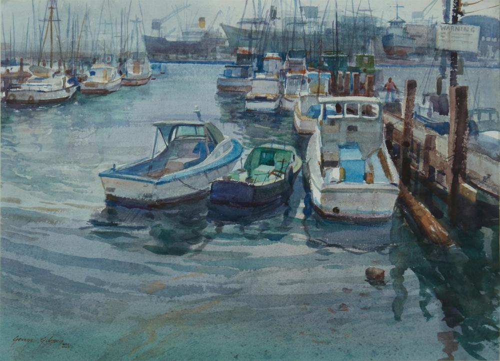 GEORGE GIBSON, (1904-2001), BOATS