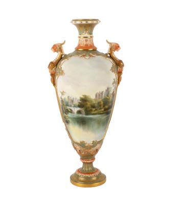 A Royal Worcester topographical