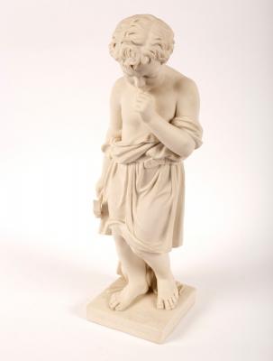 A parian figure titled The Little 2dd6ed