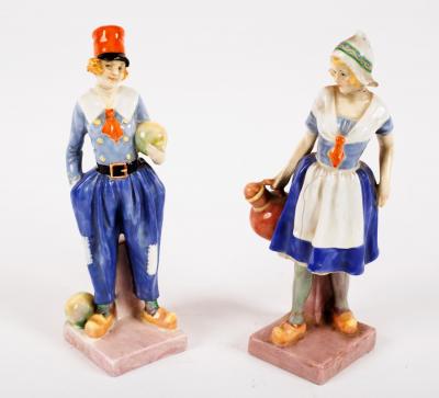A pair of Doulton figures, Gretchen