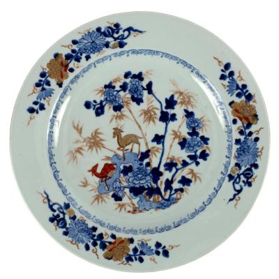 A Chinese export blue and white 2dd717