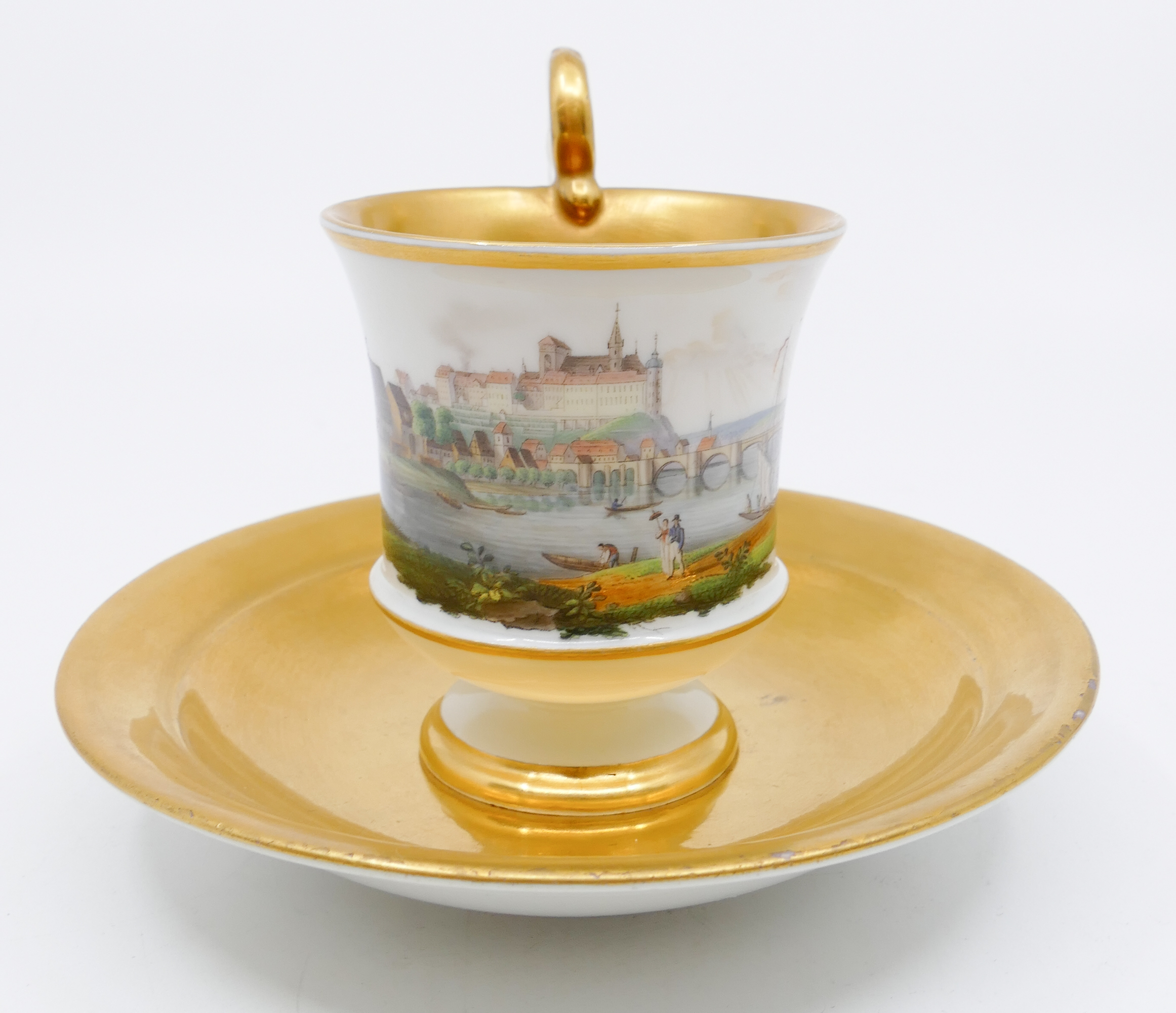 Meissen View of Meissen Handpainted 2dd746