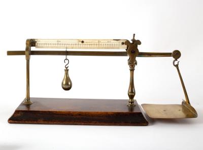 A set of 19th Century postal scales