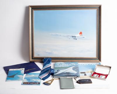 Concorde memorabilia including DAL 2dd758