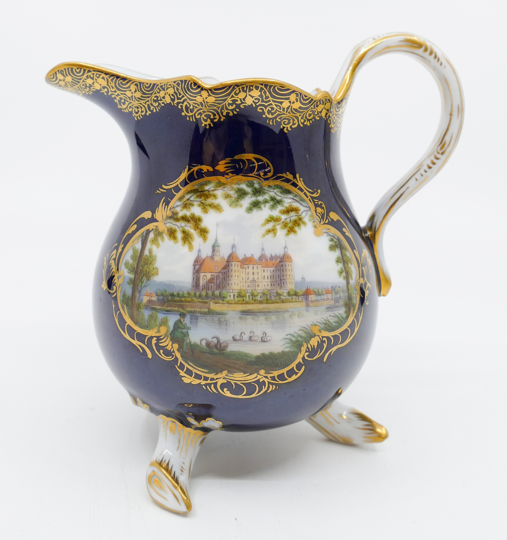 Meissen View of Moritzburg Handpainted 2dd75c