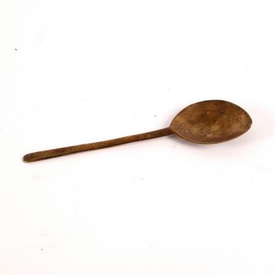 A 17th Century brass slip top spoon  2dd773