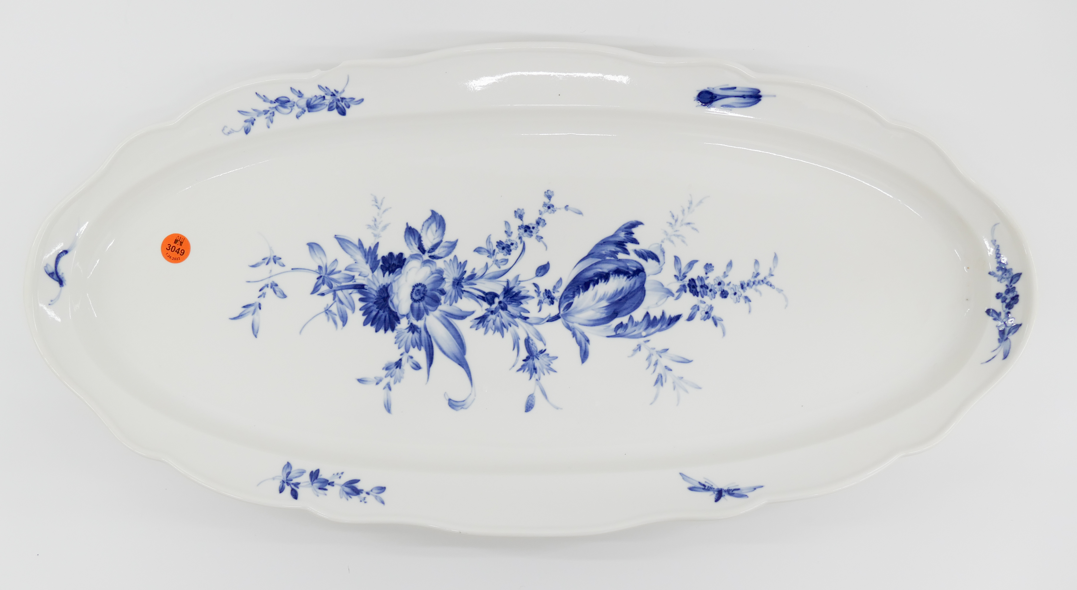 Meissen Blue Flowers and Insects 2dd7f3