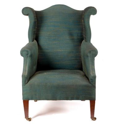 An upholstered wing back armchair 2dd802
