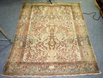 A Small Turkoman rug, West Turkestan,