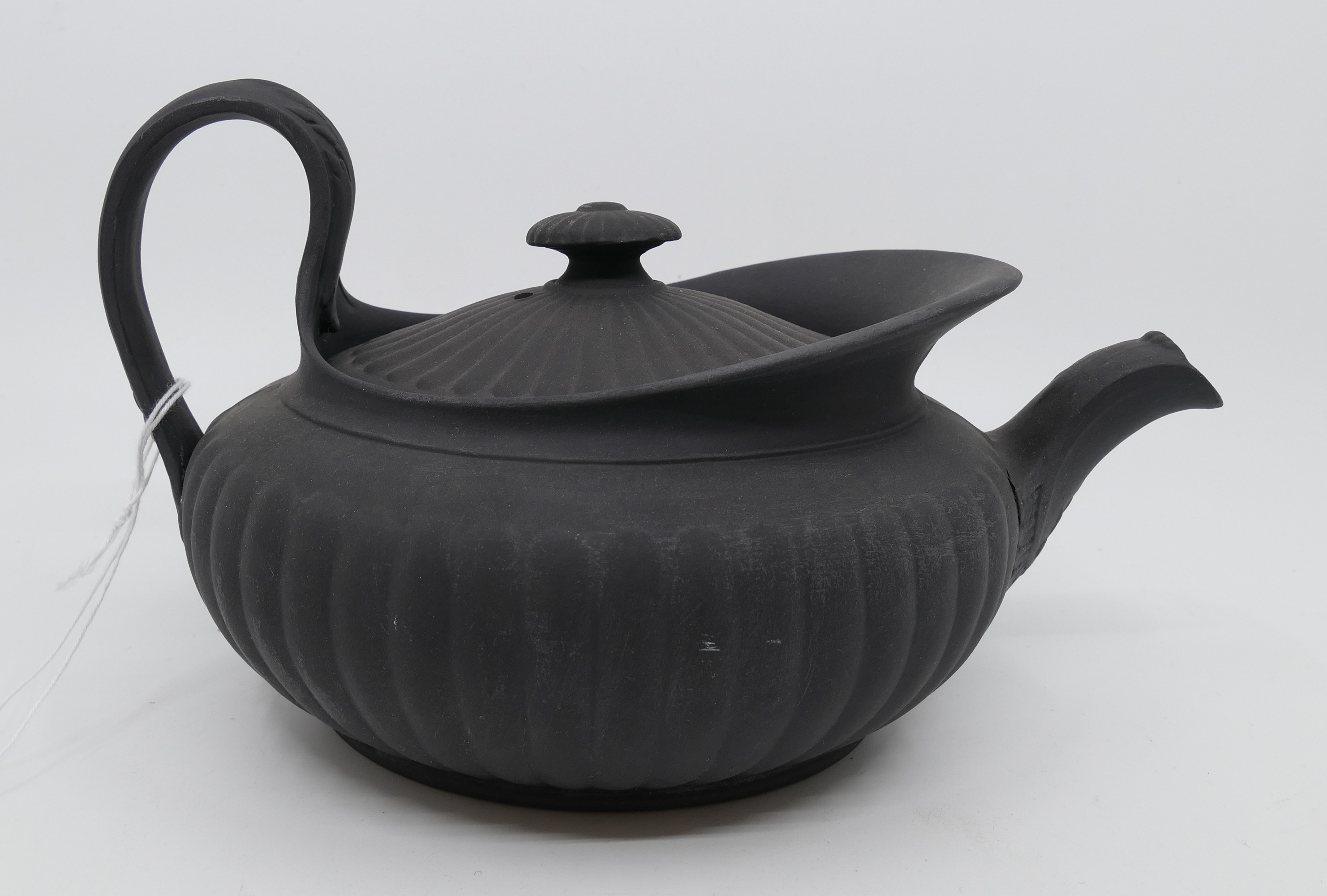 Wedgwood Basalt Ware Teapot Stamped 2dd937