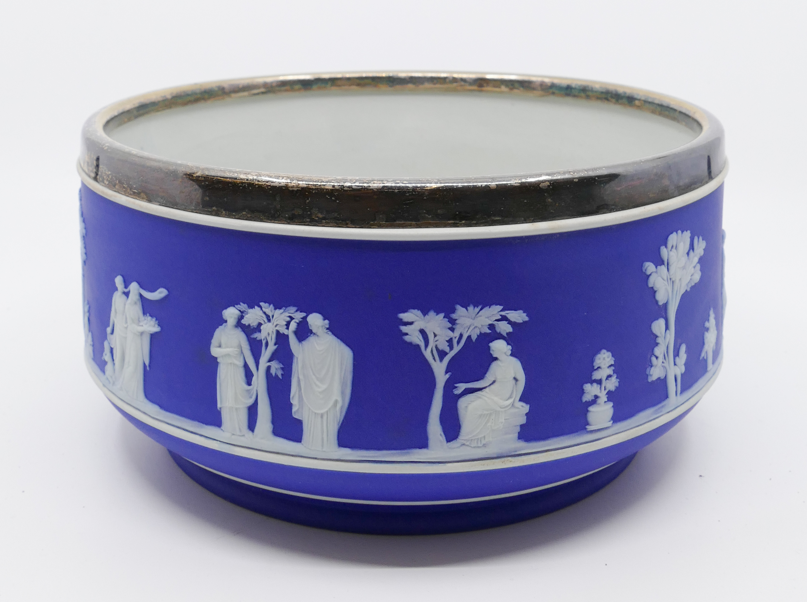 Wedgwood Blue Jasperware Dipped Large