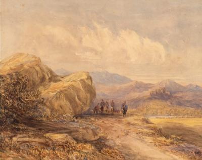 Attributed to David Cox Riders 2dd992