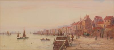 Late 19th Century English School/Harbour