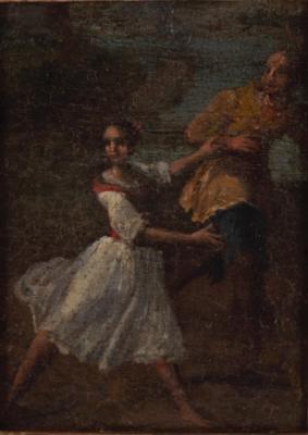 18th Century Italian School Ballerina oil 2dd9c5
