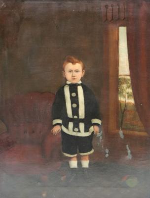 Mid 19th Century Naive School Young 2dd9c8