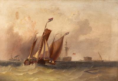 William Garthwaite (British 1821-1899)/Dutch