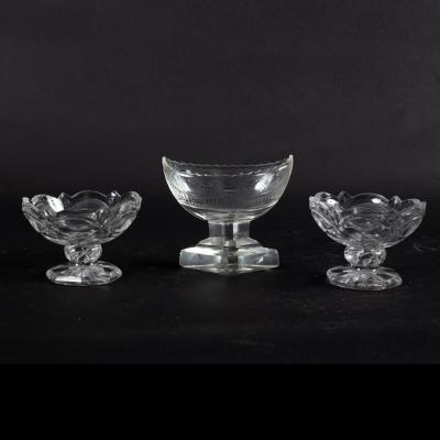 A pair of early 19th Century glass