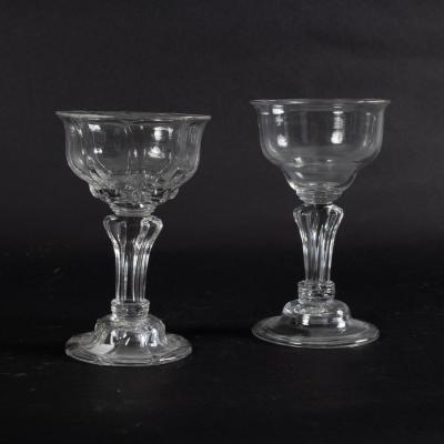 An English wine glass with a Silesian