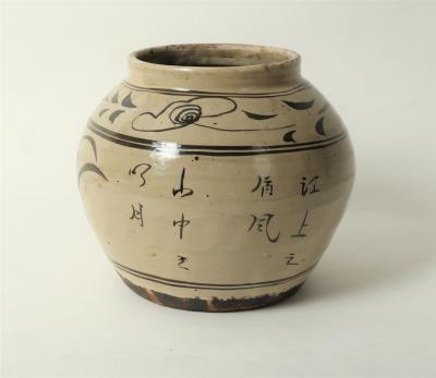 A Chinese Cizhou type jar Yuan 2dda85