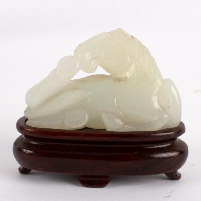 An 18th/19th Century Chinese white jade