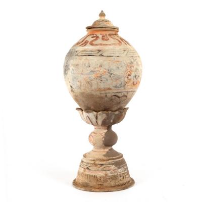 A Chinese earthenware tower jar  2ddaa1